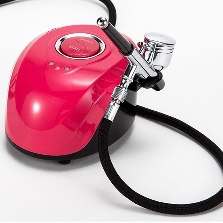 Airbrush Kit With Mini Compressor - Professionele draagbare ABS airbrushset met mini