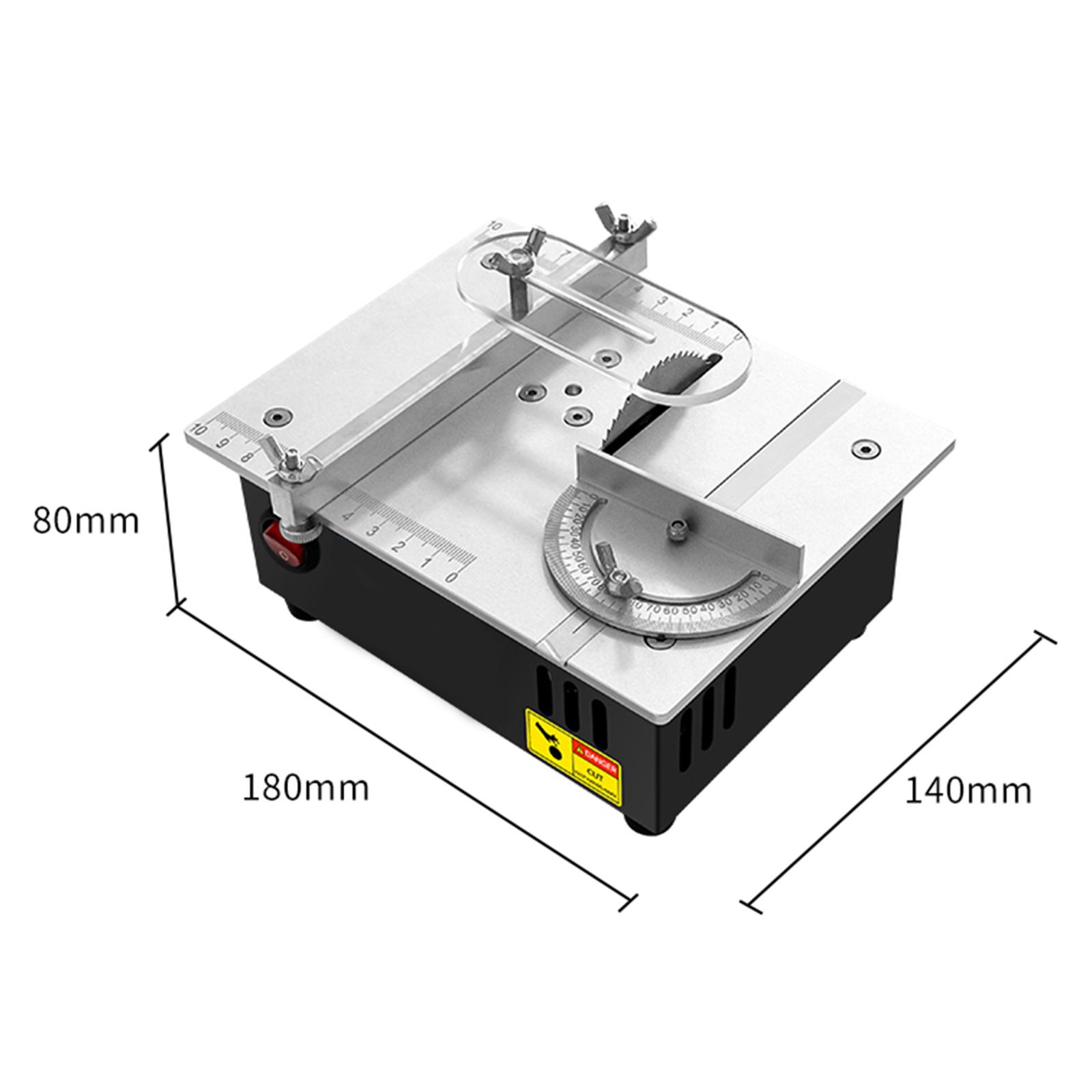 Mini Table Saw For Woodworking - Mini-tafelzaag DIY-model knutselgereedschap snijgereedschap houtbewerking elektrische