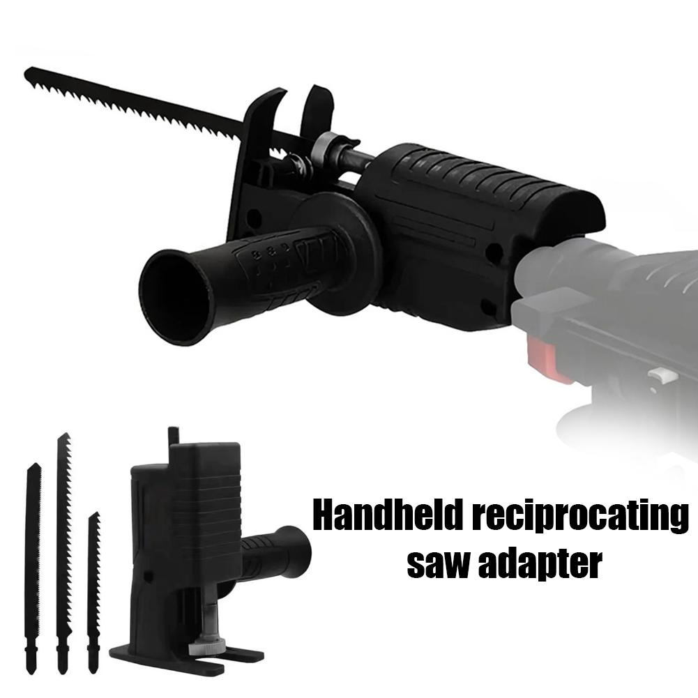 Reciprocating Saw Attachment Drill - Elektrische boormachine naar reciprozaagadapter Universele booropzetstuk