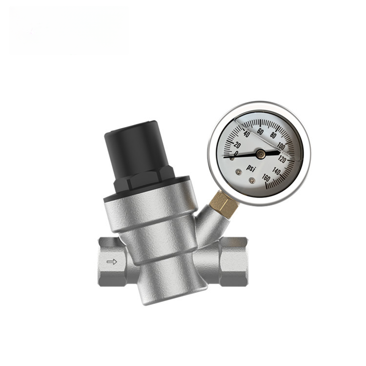 Plumbing - Verstelbare waterdrukregelaar klep messing 3/4 inch