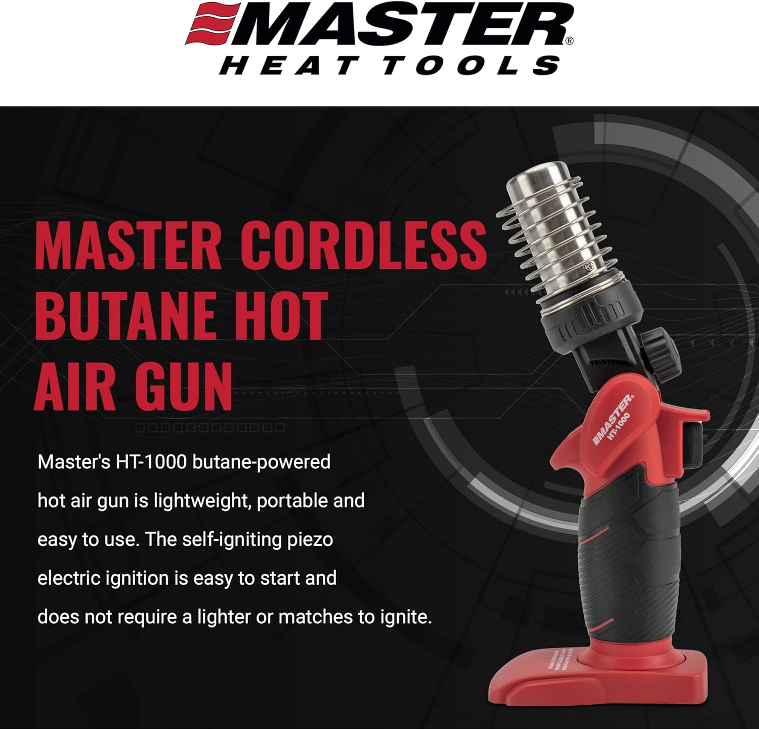 Draagbare draadloze butaan-het - Cordless Heat Gun For Shrink Tubing recensie en prijs