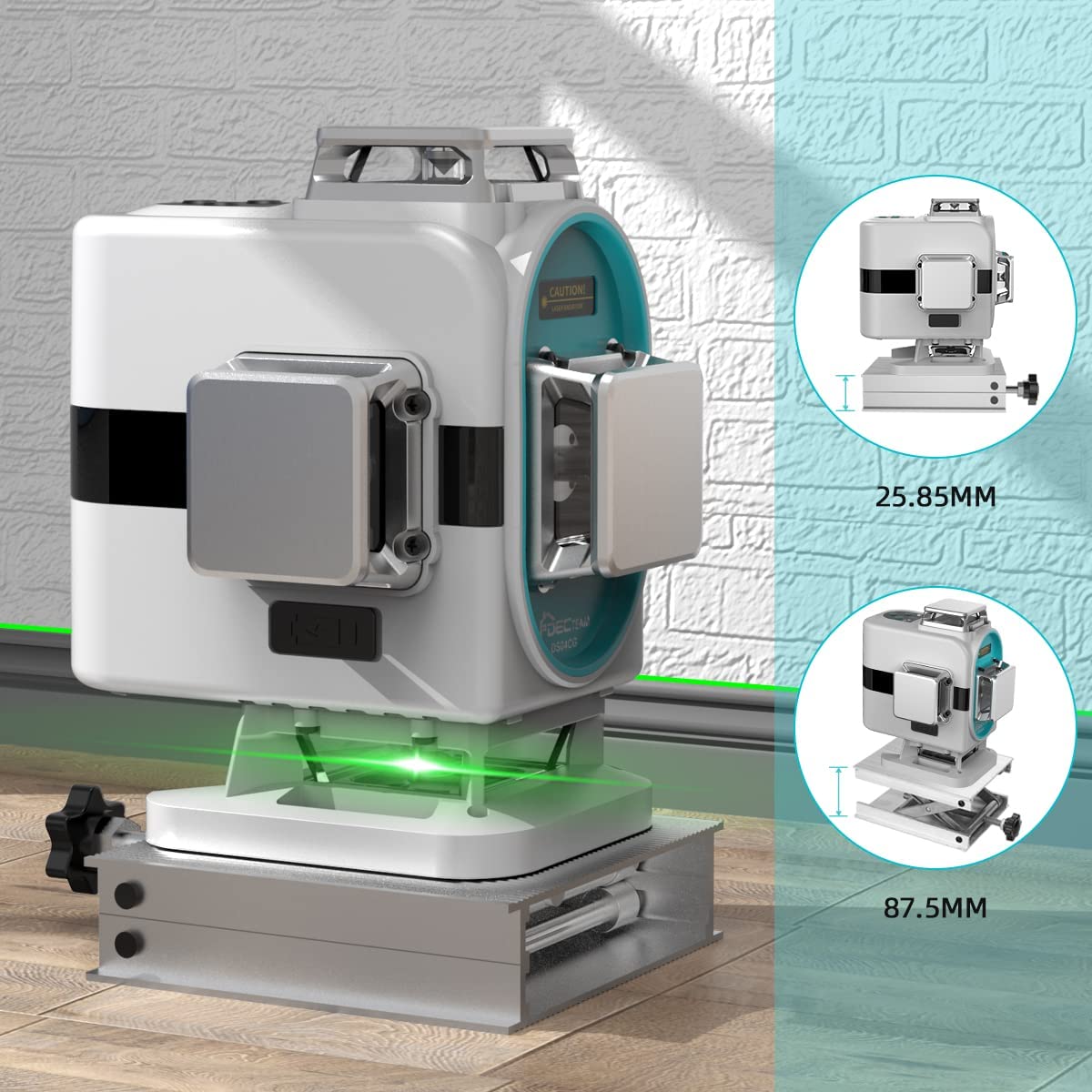 DS04CG Zelfnivellerende 16 Kru - Laser Level 16 Lines 4D Green recensie en prijs