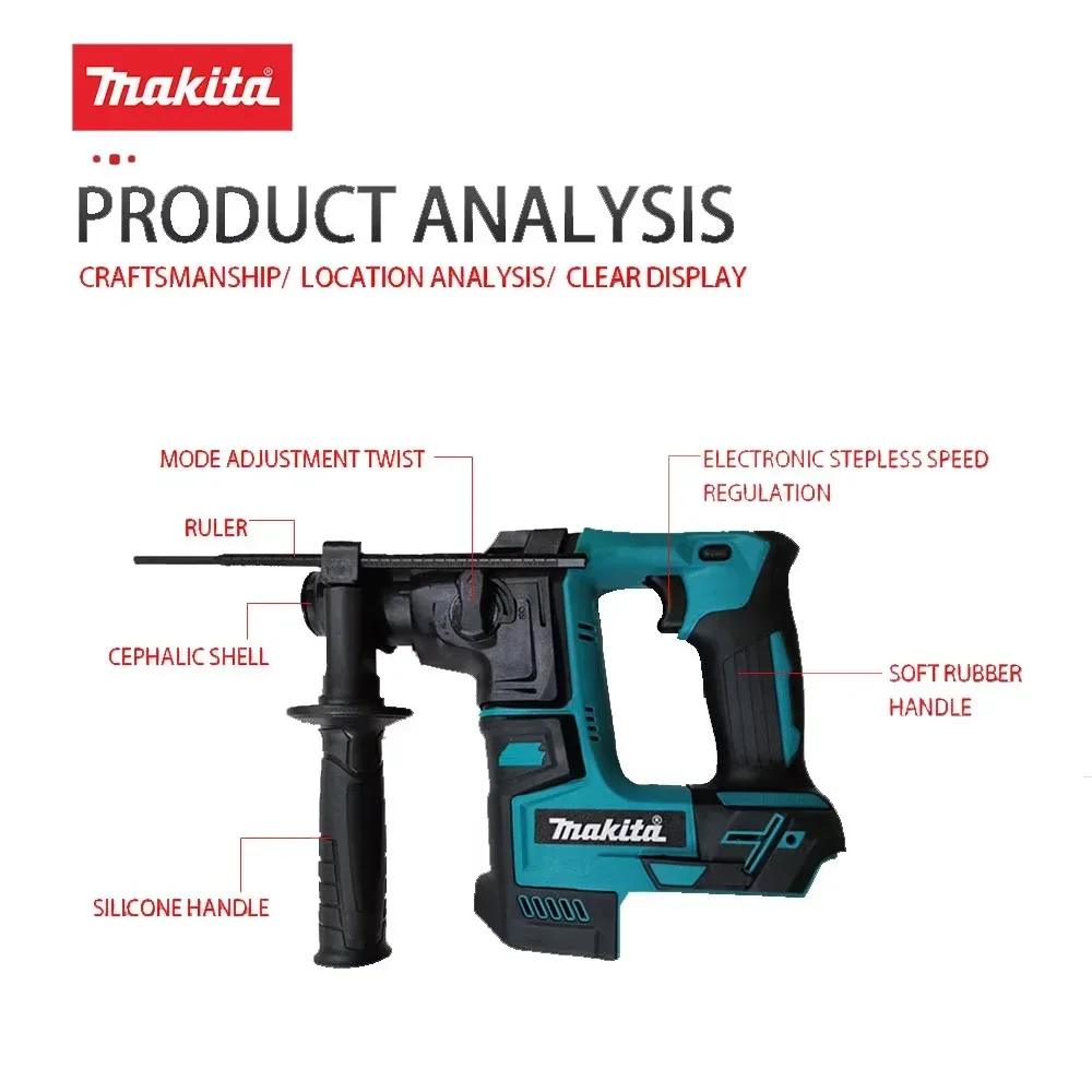 Makita borstelloze hamer accu- - Brushless Cordless Electric Drill 18V recensie en prijs