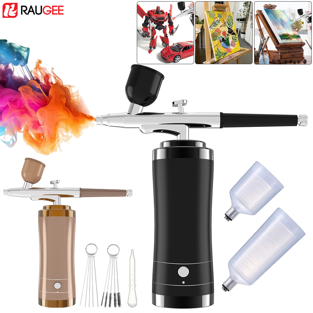 Airbrush draadloze airbrushkit - Airbrush Kit With Mini Compressor recensie en prijs