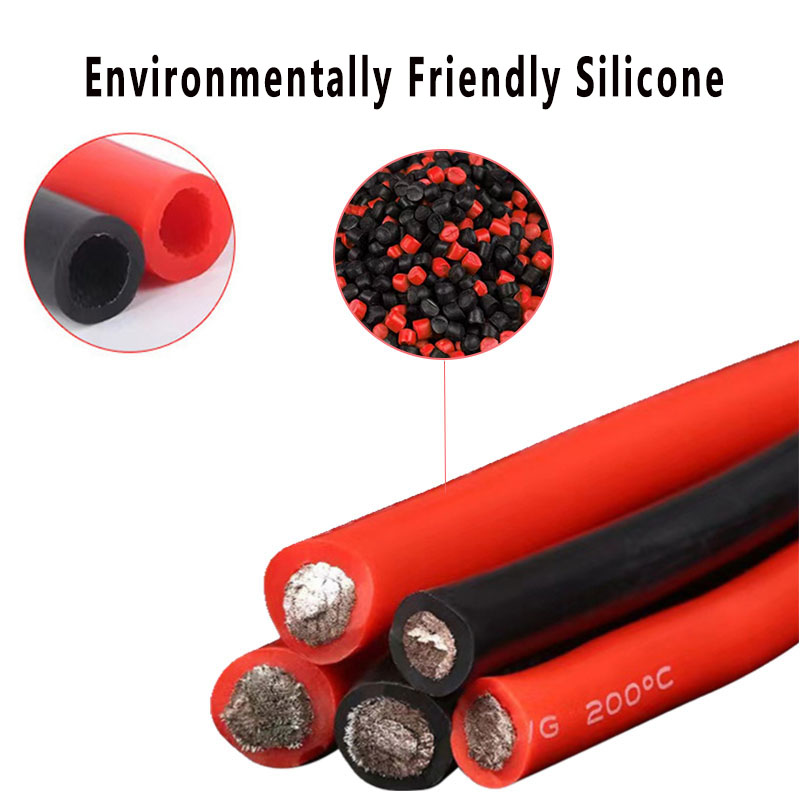 Rood Zwart Siliconen Draad 10a - Electrical recensie en prijs