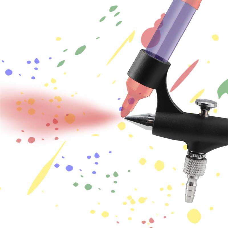 Kleine airbrush voor lichtgewi - Airbrush Kit With Mini Compressor recensie en prijs