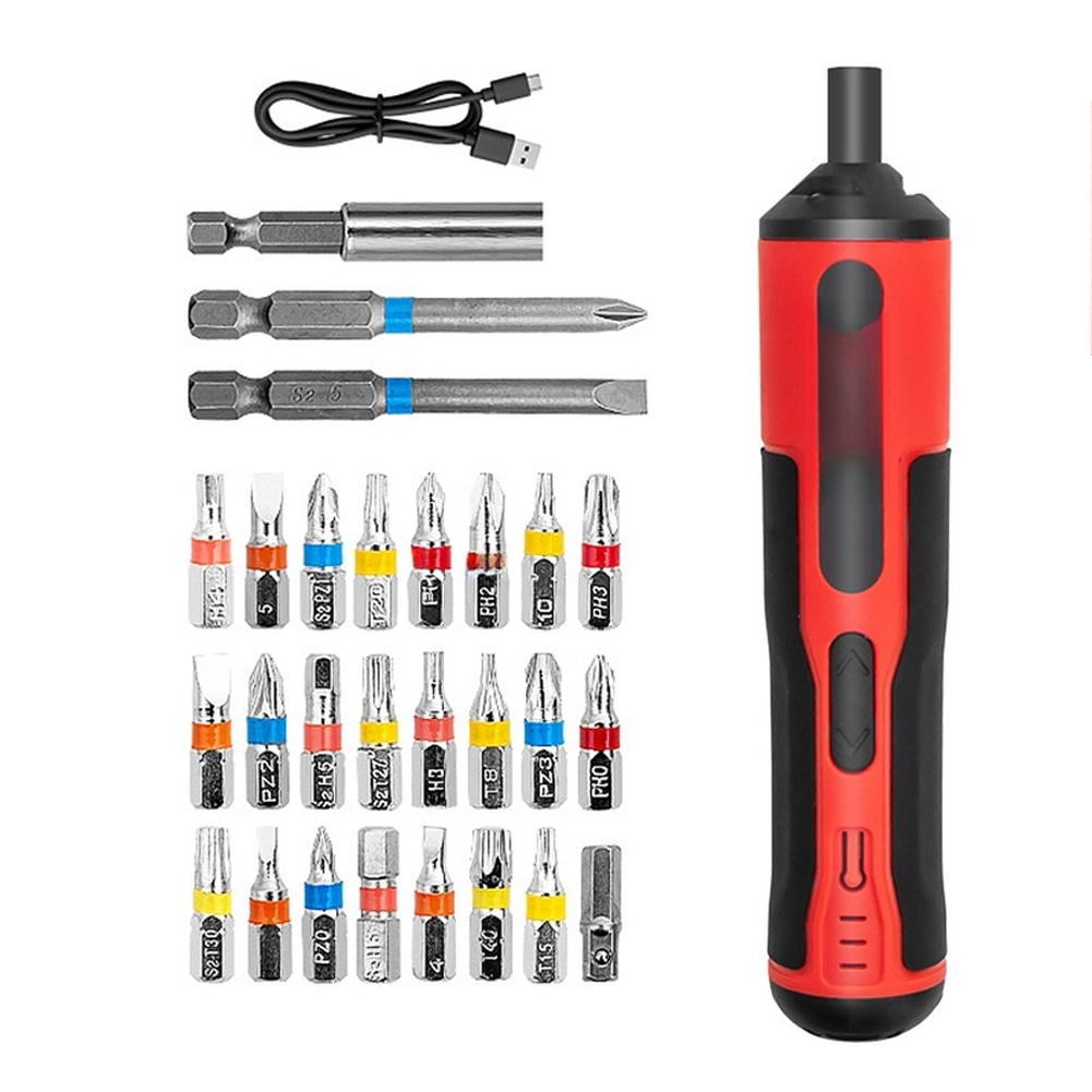 4V elektrische schroevendraaie - Electric Screwdriver Rechargeable Usb recensie en prijs