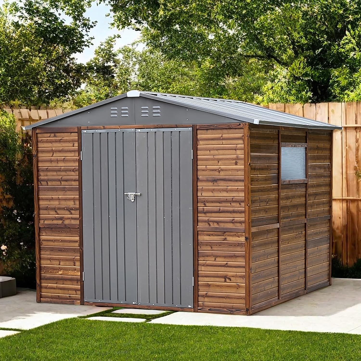 8x8 FT Buitenberging van hout  - Garden Tools recensie en prijs