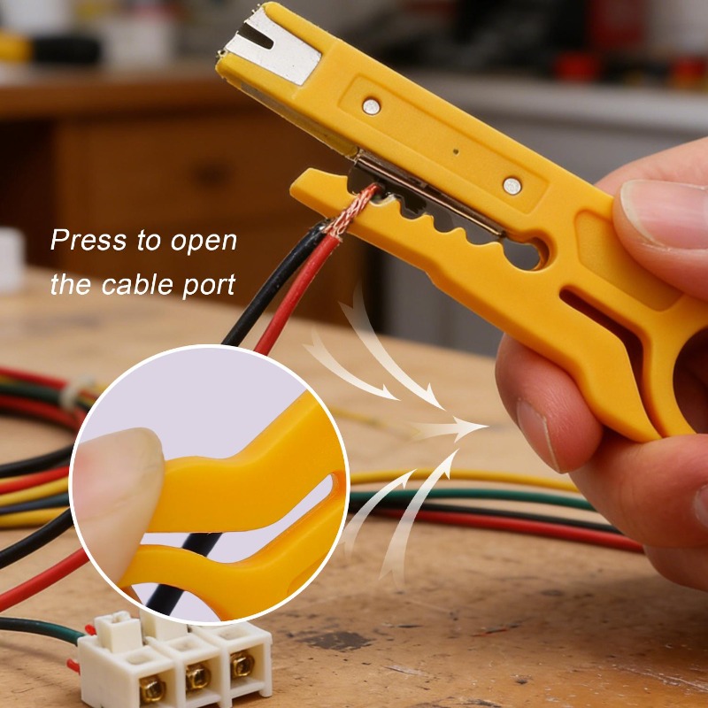 10/1PCS Draagbare Mini Draadst - Automatic Wire Stripper Cutter recensie en prijs