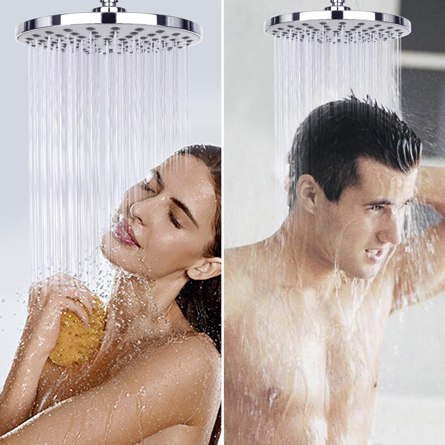 Regendouche met groot paneel,  - Plumbing recensie en prijs