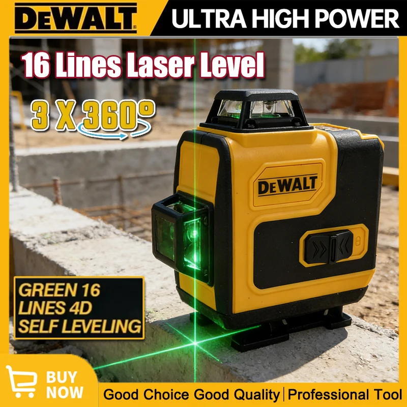 Dewalt Laser Waterpas 360 Groe - Laser Level 16 Lines 4D Green recensie en prijs
