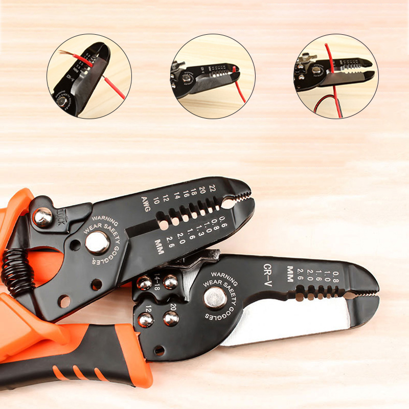 175mm Strippen Krimptang Draad - Automatic Wire Stripper Cutter recensie en prijs