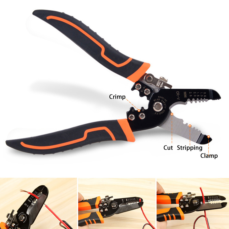 175mm Strippen Krimptang Draad - Automatic Wire Stripper Cutter recensie en prijs