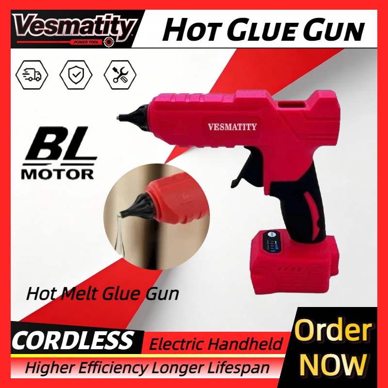 Draadloze elektrische lijmpist - Hot Melt Glue Gun Cordless recensie en prijs