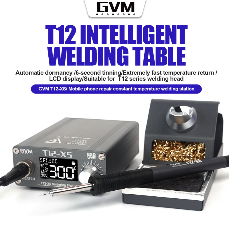 GVM T12-XS Digitaal display Ve - Digital Soldering Station T12 recensie en prijs