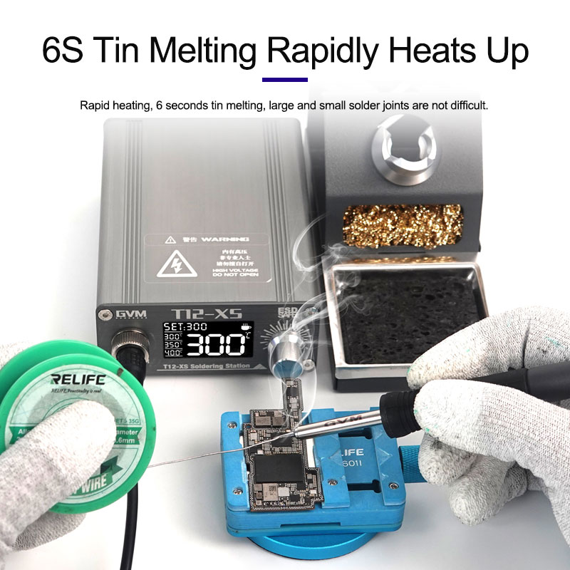 GVM T12-XS Digitaal display Ve - Digital Soldering Station T12 recensie en prijs