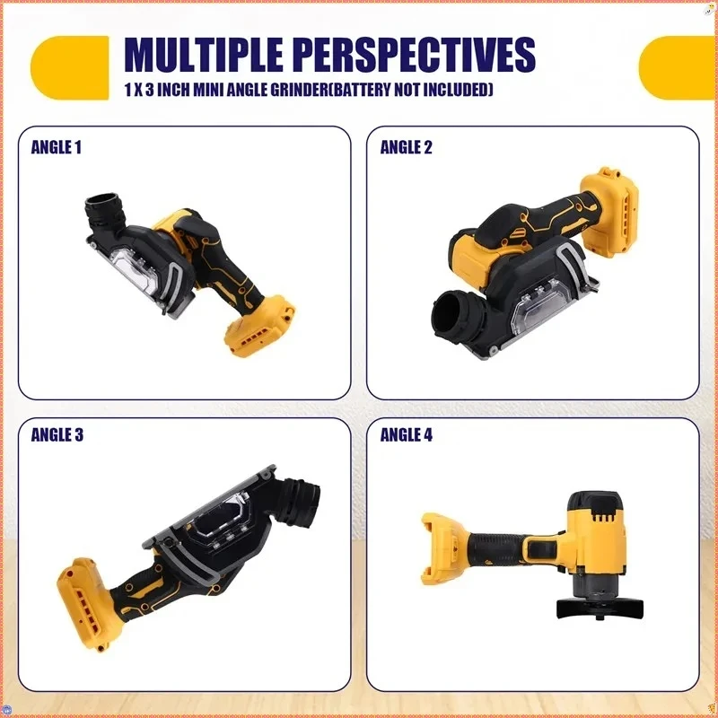 Vesmatity Mini Cirkelzaagmachi - Brushless Angle Grinder Battery Powered recensie en prijs