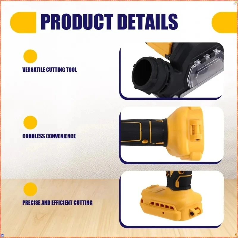 Vesmatity Mini Cirkelzaagmachi - Brushless Angle Grinder Battery Powered recensie en prijs