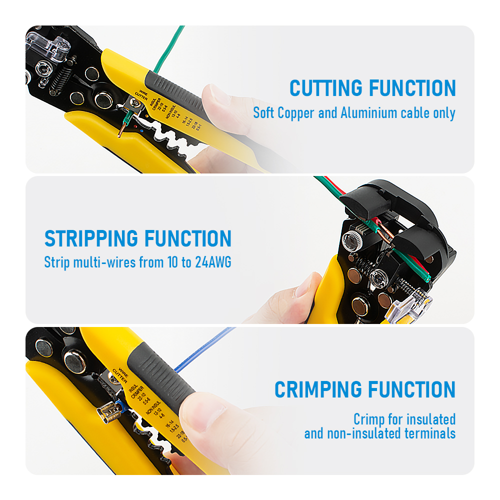 Multifunctionele handgereedsch - Automatic Wire Stripper Cutter recensie en prijs